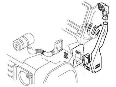 SNORKEL DEF 200 TDI 90-94