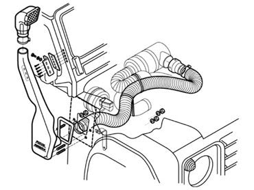 SNORKEL DEF V8 84-94