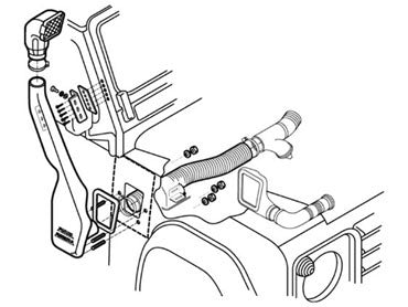 SNORKEL DEF 300TDI 94-99