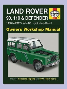 Britpart REPAIR MANUAL DEF 83-95