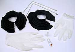 ?SWIVEL GAITOR KIT RUBBER