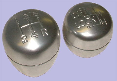 ALLOY Land Rover KNOB SET - R380