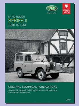 LAND ROVER SERIES II DVD 1958-